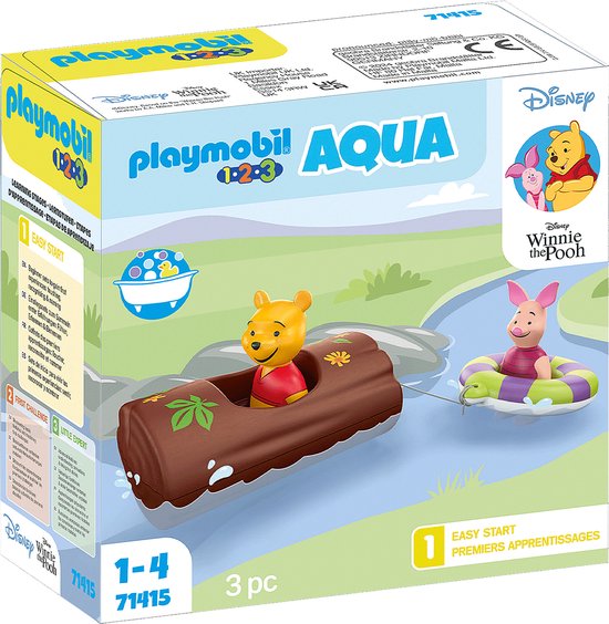 PLAYMOBIL 1.2.3 & Disney: De wateravonturen van Winnie en Knorretje - 71415