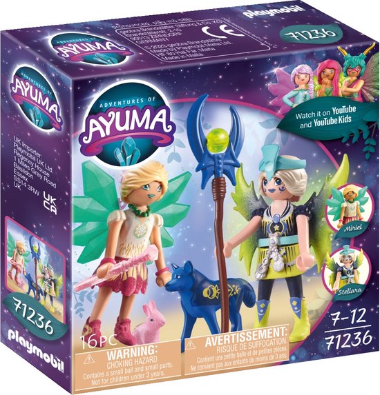 PLAYMOBIL Adventures of Ayuma Crystal en Moon Fairy - 71236