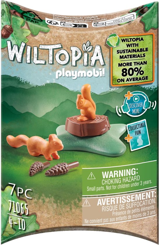 PLAYMOBIL Wiltopia Eekhoorns - 71065