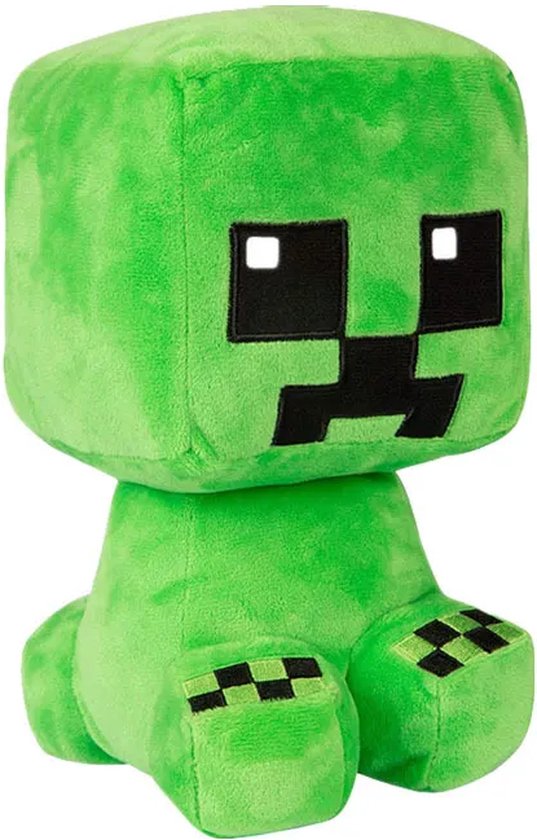 Lifect Kids® - Minecraft Creeper Knuffel - Pluche- Minecraft Speelgoed - Minecraft lego