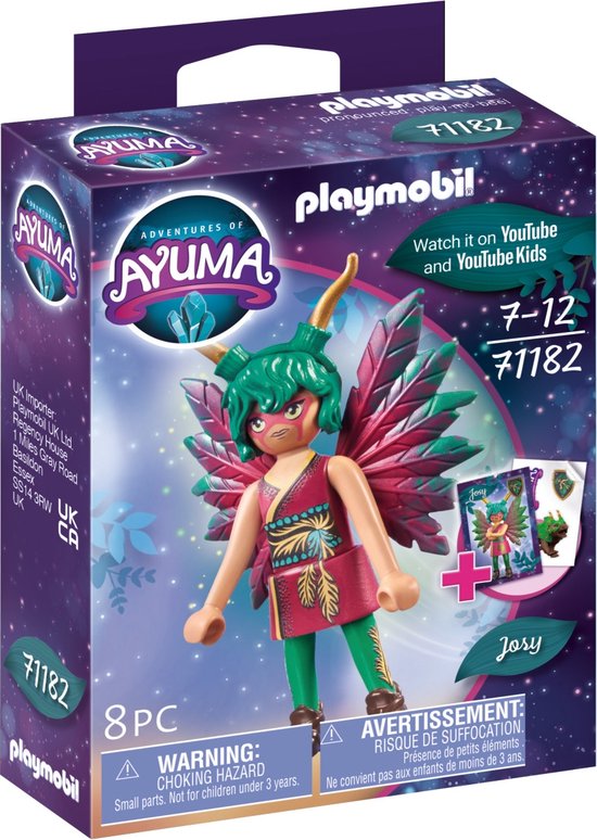 PLAYMOBIL Adventures of Ayuma - Knight Fairy Josy - 71182