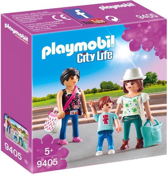 PLAYMOBIL Winkelende meisjes - 9405