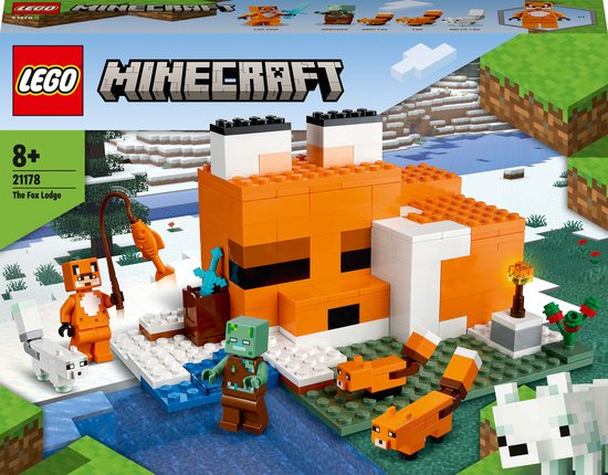 LEGO Minecraft De Vossenhut - 21178