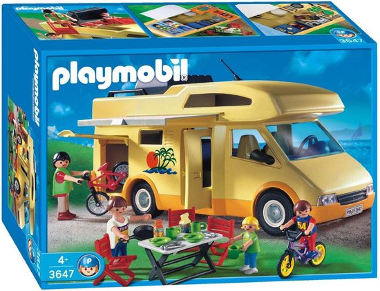 Playmobil Familie Kampeerwagen - 3647