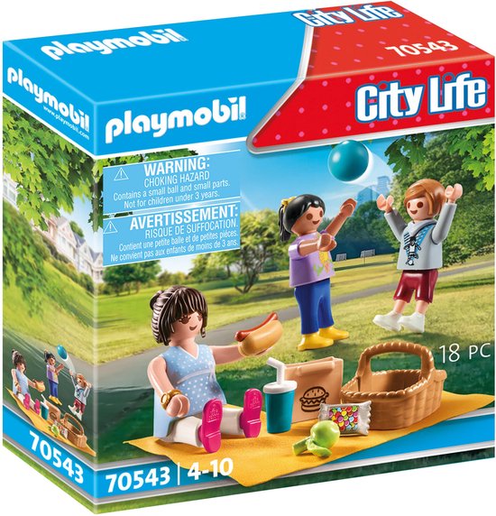 PLAYMOBIL City Life Picknick in het park - 70543