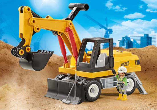 Playmobil Plus 9888 -  Graafmachine