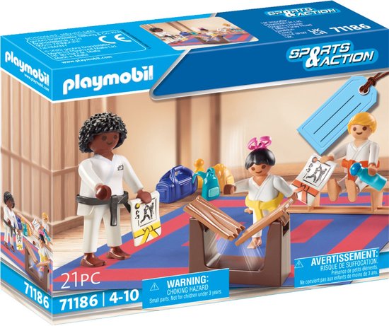 PLAYMOBIL Giftset karate training - 71186