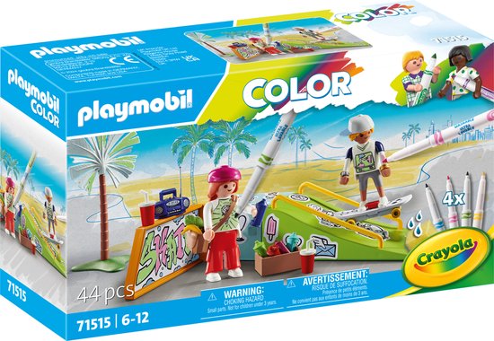 PLAYMOBIL Color Skatepark - 71515