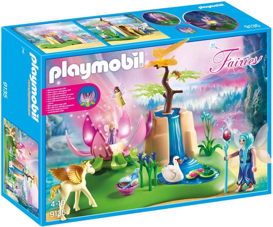 PLAYMOBIL Betoverde weide met feeënbabies  - 9135