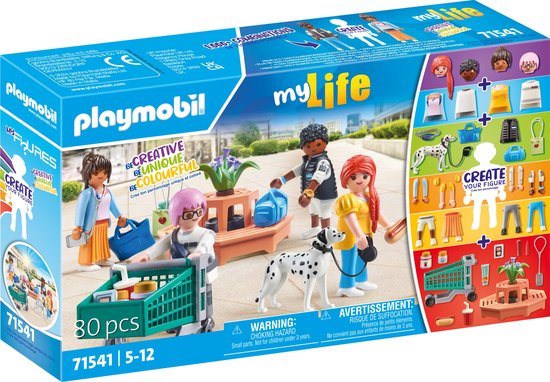 PLAYMOBIL My Life My Figures Shopping - 71541