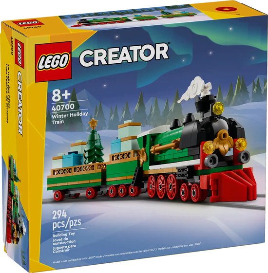 LEGO Creator 40700 - Feestdagentrein - LEGO Kerst