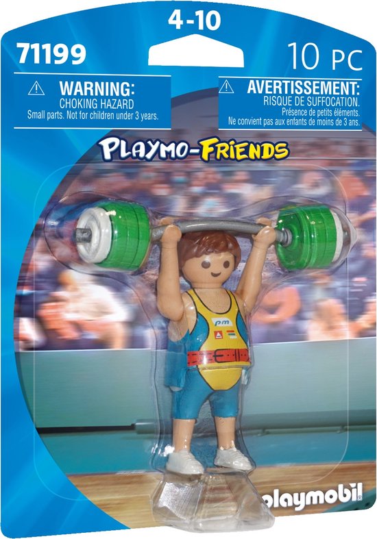 PLAYMOBIL Playmo-Friends gewichtheffer - 71199