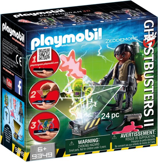 PLAYMOBIL Ghostbuster Winston Zeddemore - 9349