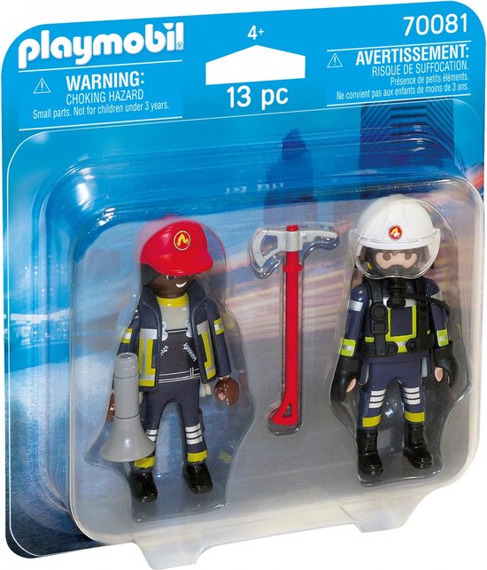 PLAYMOBIL DuoPack Brandweerlui - 70081