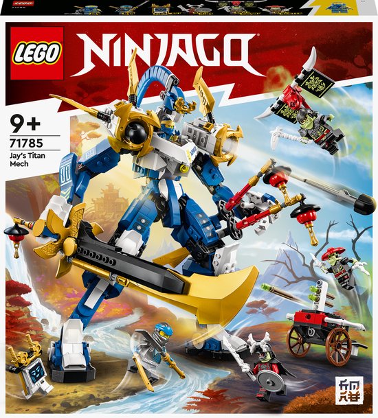 LEGO NINJAGO Jay’s Titan Mech Set met Actiefiguur - 71785