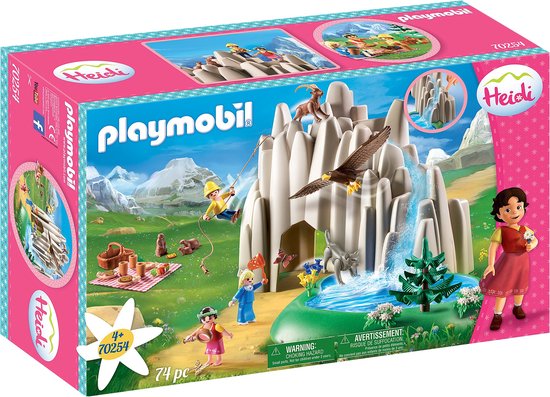 PLAYMOBIL Heidi, Klara en Peter bij het meer - 70254