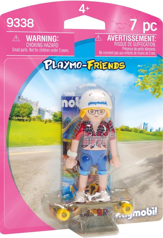 PLAYMOBIL Longboard skater -9338