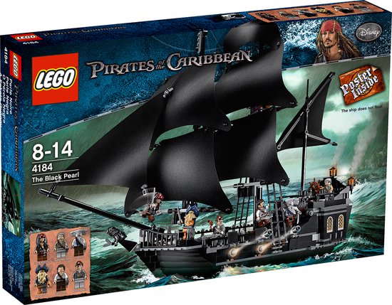 LEGO Pirates of the Caribbean The Black Pearl - 4184