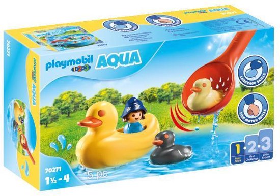 PLAYMOBIL 1.2.3. Aqua Eendenfamilie - 70271