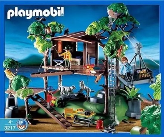 Playmobil Expeditiekamp met boomhut – 3217