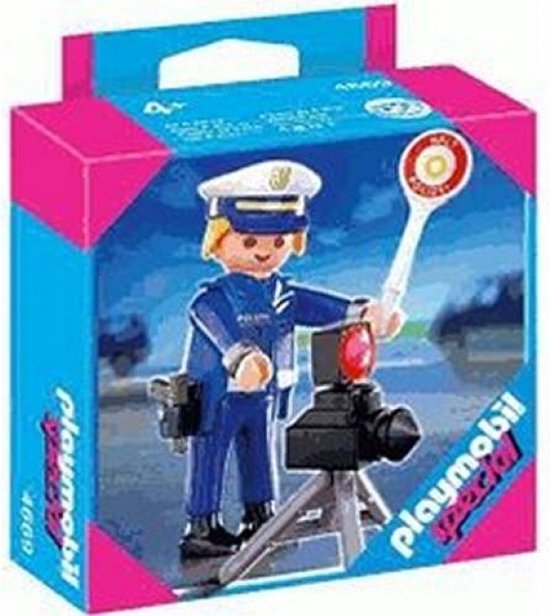 Playmobil 4669 - Speelfiguur - Politie radarcontrole