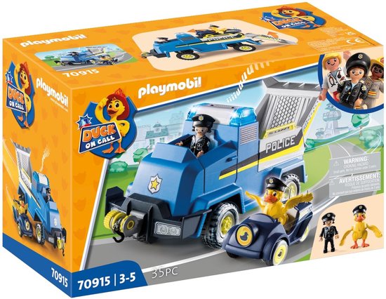 PLAYMOBIL Duck On Call - Politiewagen - 70915