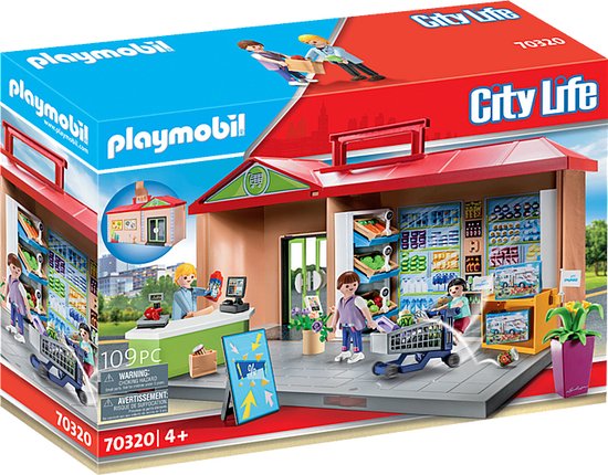 Playmobil - Take Along Grocery Store (70320)