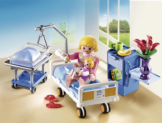 PLAYMOBIL Kraamkamer met babybed - 6660