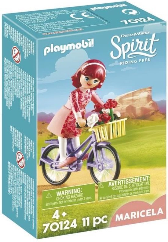 PLAYMOBIL  Maricela met fiets - 70124