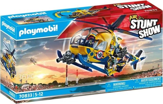 PLAYMOBIL Air Stuntshow filmploeghelikopter - 70833