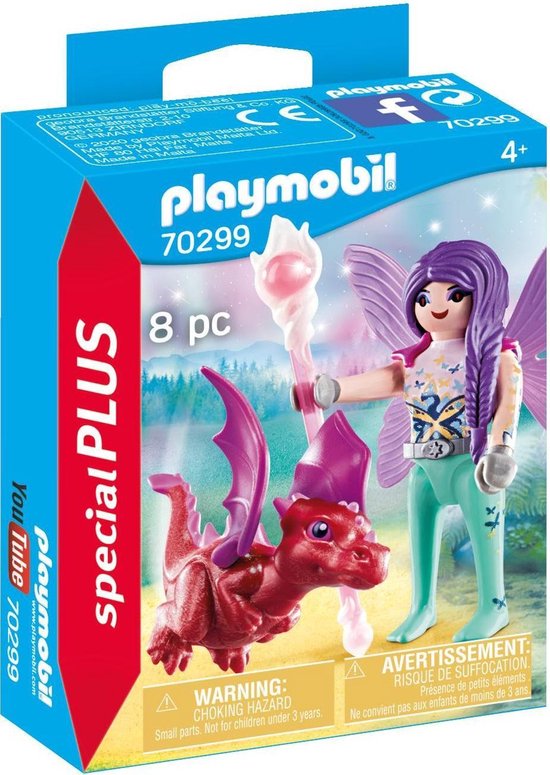 PLAYMOBIL Special Plus Fee met drakenbaby - 70299