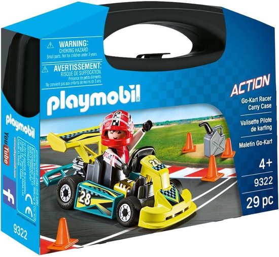 Playset City Action Go Kart Playmobil 9322 - Speelfiguur