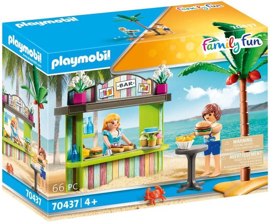 PLAYMOBIL Family Fun Strandkiosk - 70437