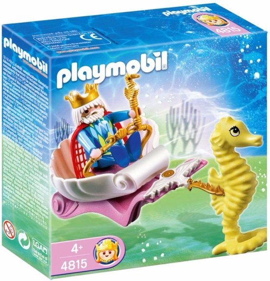 Playmobil Zeemeerkoning met Koets - 4815