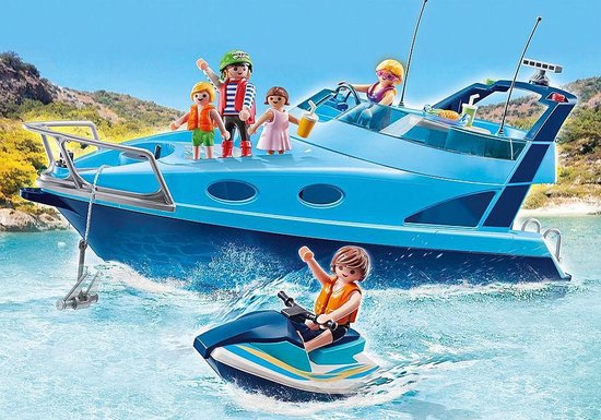 Playmobil 70630 Funpark jacht met waterscooter