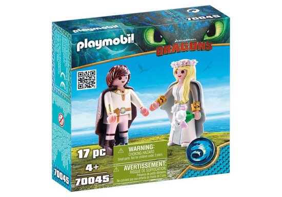 PLAYMOBIL  Bruidspaar Hikkert en Astrid (BE) /Bruidspaar Hikkie en Astrid (NL) - 70045