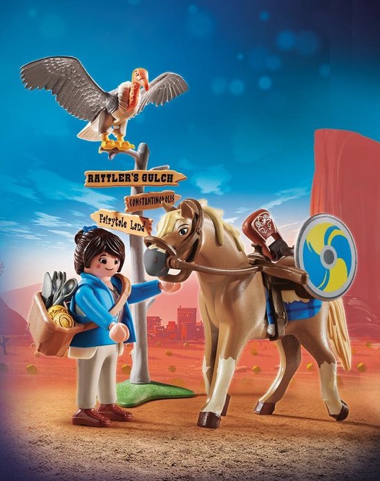 PLAYMOBIL  PLAYMOBIL: THE MOVIE Marla met paard - 70072