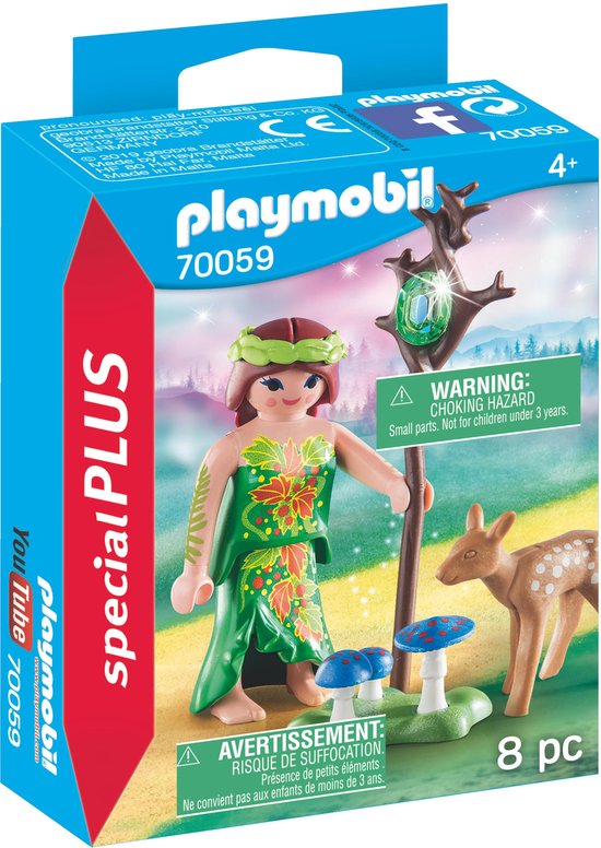 PLAYMOBIL Special Plus Nimf en hertenkalf - 70059