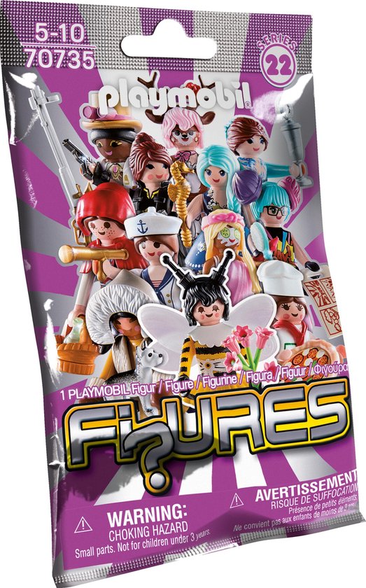 PLAYMOBIL Figures paars (serie 22) - 70735