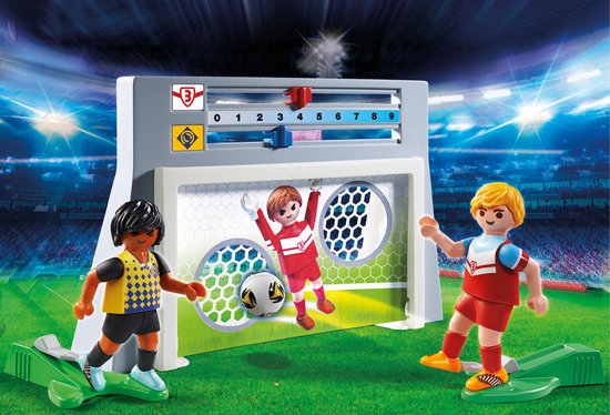 Playmobil Strafschoptraining met voetballers - 6858