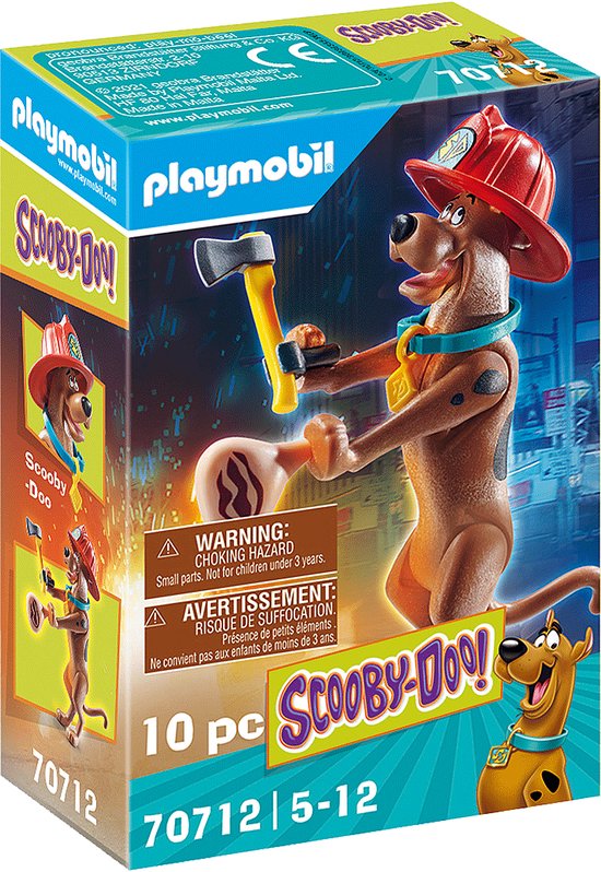 PLAYMOBIL SCOOBY-DOO! Verzamelfiguur brandweerman - 70712