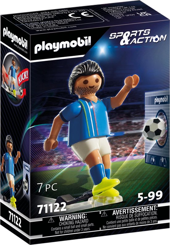 PLAYMOBIL Sports & Action Voetballer Italië - 71122