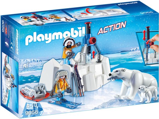 PLAYMOBIL Poolreizigers met ijsberen  - 9056