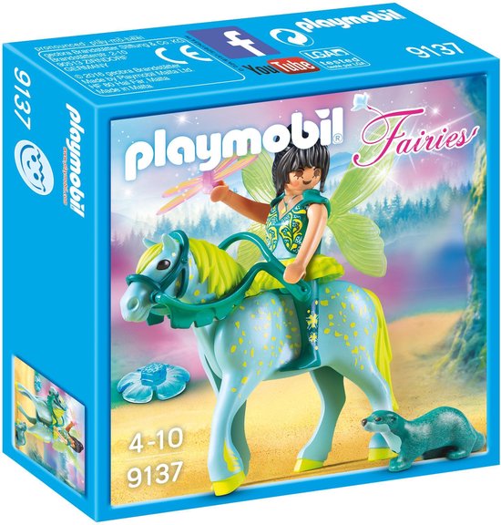 PLAYMOBIL Waterfee met paard  - 9137