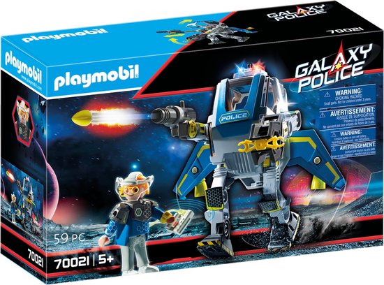 PLAYMOBIL Galaxy Police Galaxy politietrobot - 70021