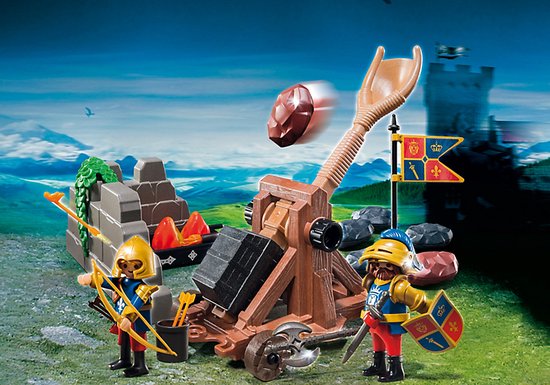 Playmobil Katapult van de Leeuwenridders - 6039