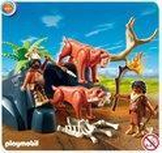 Playmobil Sabeltijgers Met Jagers - 5102