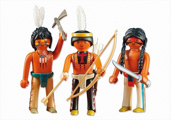 Playmobil 6272 -  3 Indianen (poly-bag)