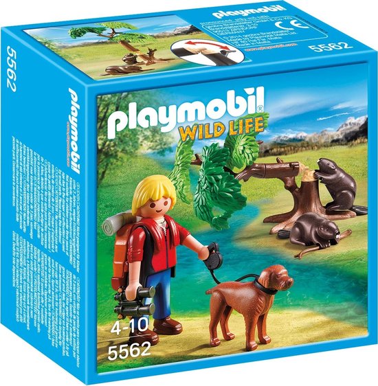 Playmobil Bevers met natuurwetenschapper  - 5562