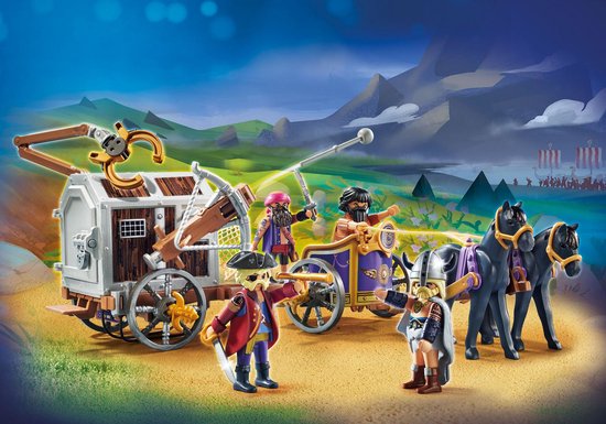 PLAYMOBIL  PLAYMOBIL: THE MOVIE Charlie met gevangeniswagon - 70073